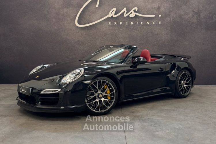 Porsche 911 991 Turbo S Cabriolet 3.8 560cv – FRANÇAISE PDCC– CARBONE CAMERA ENTRETIEN COMPLET - - <small></small> 149.900 € <small>TTC</small> - #1