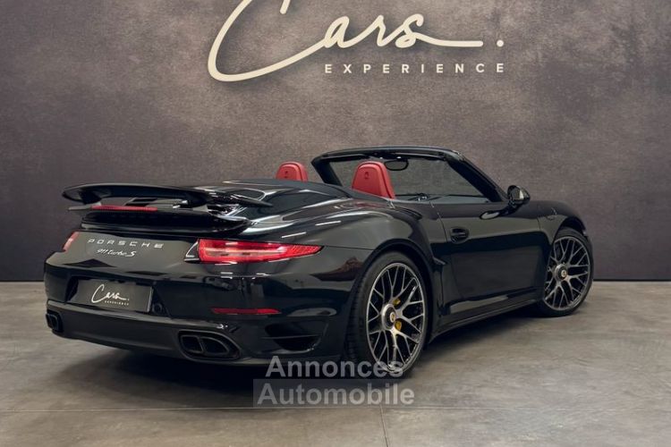 Porsche 911 991 Turbo S Cabriolet 3.8 560cv – FRANÇAISE PDCC– CARBONE CAMERA ENTRETIEN COMPLET - - <small></small> 149.900 € <small>TTC</small> - #3