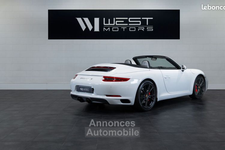 Porsche 911 991.2 Carrera S Cabriolet 3.0 420 – Immat France Chrono PDLS+ Bose Carplay 796EMOIS - <small></small> 109.900 € <small>TTC</small> - #3