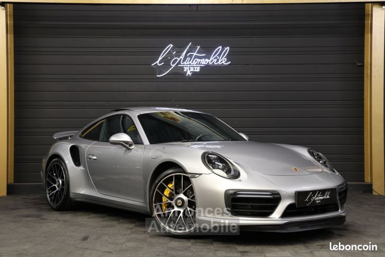 Porsche 911 991.2 Turbo S Approved Baquets carbone Jantes 20 mono-écrou Roues arrières directrices PDLS+ Toit ouvrant ACC Caméra Bose Pack chrono 3.8 580 Ch - <small></small> 149.990 € <small>TTC</small> - #1
