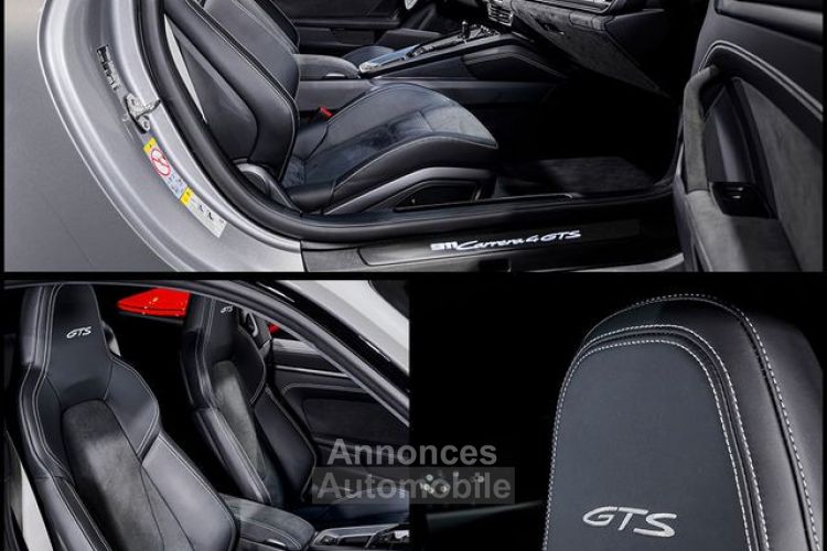 Porsche 911 992 Carrera 4 GTS 3.0 480 – 1°Main Française Aérokit Roues Ar. Direct. PDCC Toit ouvrant Carbone 1900EMOIS - <small></small> 214.900 € <small>TTC</small> - #8