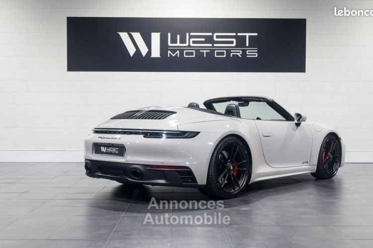 Porsche 911 992 Carrera 4 GTS Cabriolet 3.0 480 – 1°Main Française 33k d’options Pack Carbone Bose Cam 360 1949EMOIS - <small></small> 214.900 € <small>TTC</small> - #4