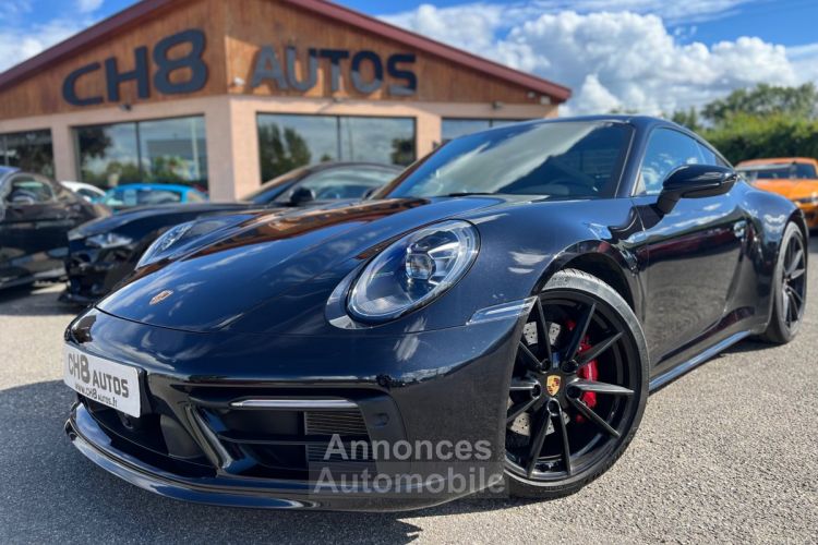 Porsche 911 992 Carrera 4s 450ch Coupé noir toit pano sièges 18 positions Sport Design 156900 € - <small></small> 156.900 € <small>TTC</small> - #1