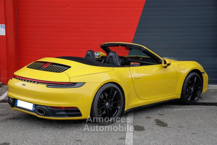 Porsche 911 992 Carrera S Cabriolet Jaune Racing 3.0 450 PDK | ULTRA-FULL (40KE OPTIONS) | 1 prop - <small></small> 139.980 € <small>TTC</small> - #3