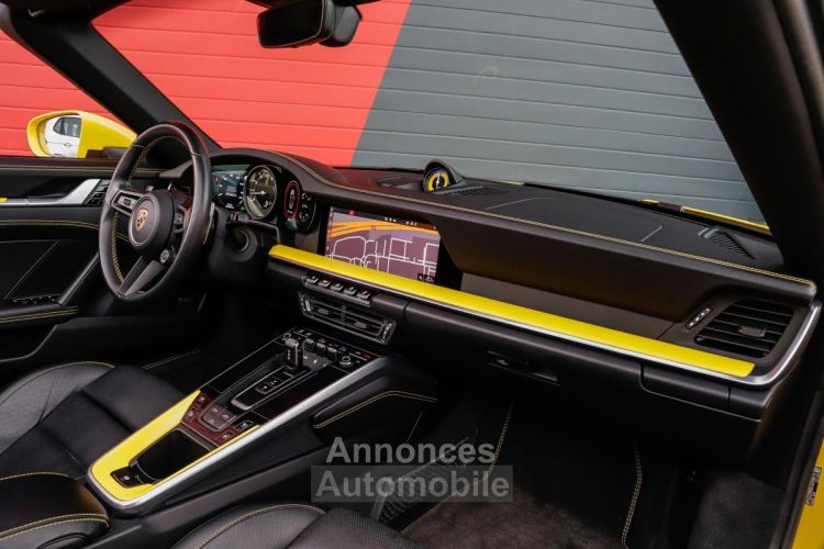 Porsche 911 992 Carrera S Cabriolet Jaune Racing 3.0 450 PDK | ULTRA-FULL (40KE OPTIONS) | 1 prop - <small></small> 139.980 € <small>TTC</small> - #6