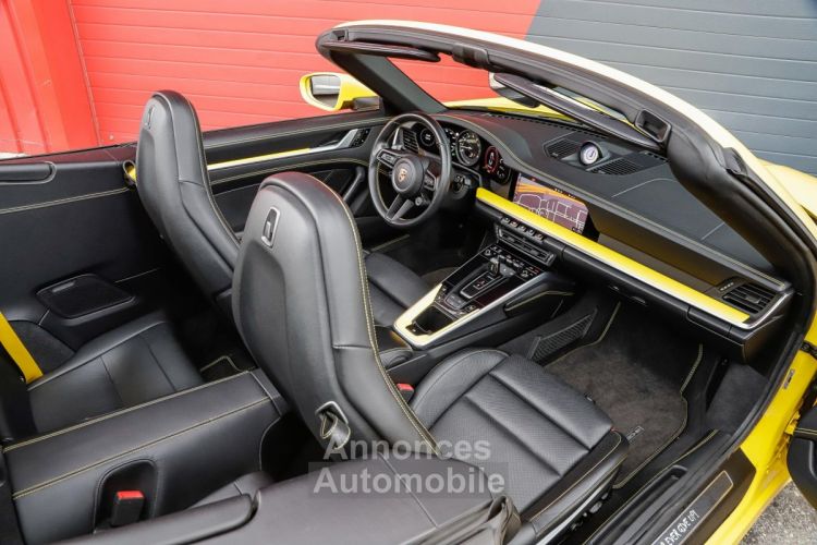 Porsche 911 992 Carrera S Cabriolet Jaune Racing 3.0 450 PDK | ULTRA-FULL (40KE OPTIONS) | 1 prop - <small></small> 139.980 € <small>TTC</small> - #7