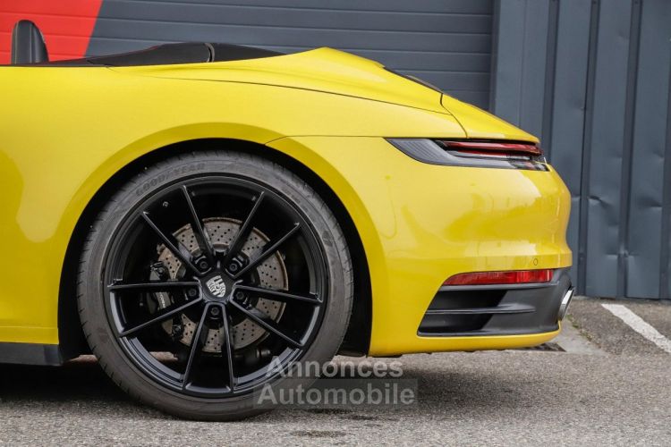 Porsche 911 992 Carrera S Cabriolet Jaune Racing 3.0 450 PDK | ULTRA-FULL (40KE OPTIONS) | 1 prop - <small></small> 139.980 € <small>TTC</small> - #38