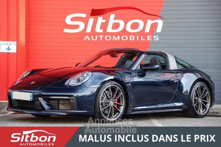 Porsche 911 992 Targa 4S Sport Design Bleu Nuit 3.0 450 PDK + 26kE doptions | TVA | 19k kms - <small></small> 179.970 € <small></small> - #1