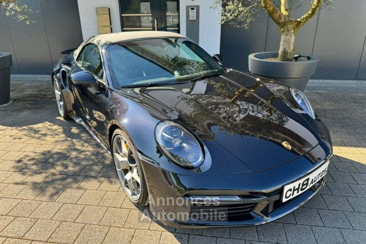 Porsche 911 992 TURBO S 650CH CABRIOLET NOIR 1ERE MAIN FREINS CERAMIQUE AUDIO BOSE SIEGES 18 POSITIONS 258900 € - <small></small> 258.900 € <small>TTC</small> - #10