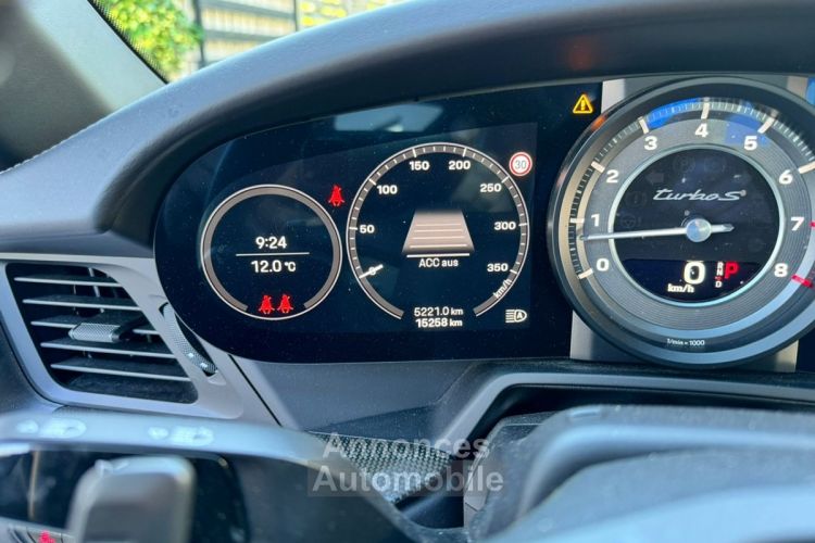 Porsche 911 992 TURBO S 650CH CABRIOLET NOIR 1ERE MAIN FREINS CERAMIQUE AUDIO BOSE SIEGES 18 POSITIONS 258900 € - <small></small> 258.900 € <small>TTC</small> - #19