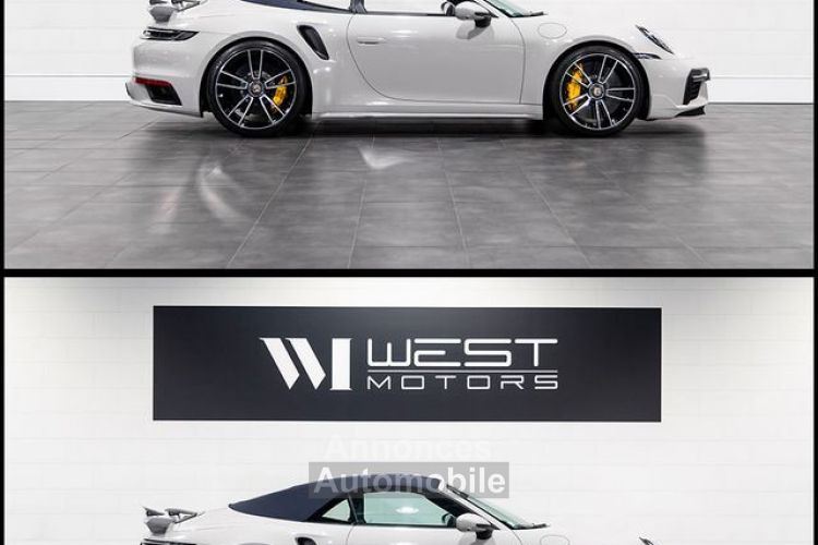 Porsche 911 992 Turbo S Cabriolet 3.8 650 – Française Aéro Kit PASM -10mm PDLS+ Lift Cam 360°- 2247EMOIS - <small></small> 249.900 € <small>TTC</small> - #3