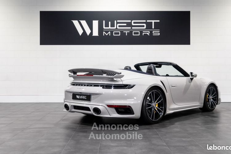 Porsche 911 992 Turbo S Cabriolet 3.8 650 – Française Aéro Kit PASM -10mm PDLS+ Lift Cam 360°- 2247EMOIS - <small></small> 249.900 € <small>TTC</small> - #4