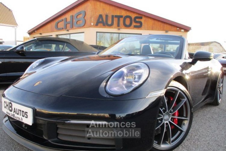 Porsche 911 992Carrera 4s 450ch cabriolet noir sièges 18 positions Bose 156900 € - <small></small> 156.900 € <small>TTC</small> - #1