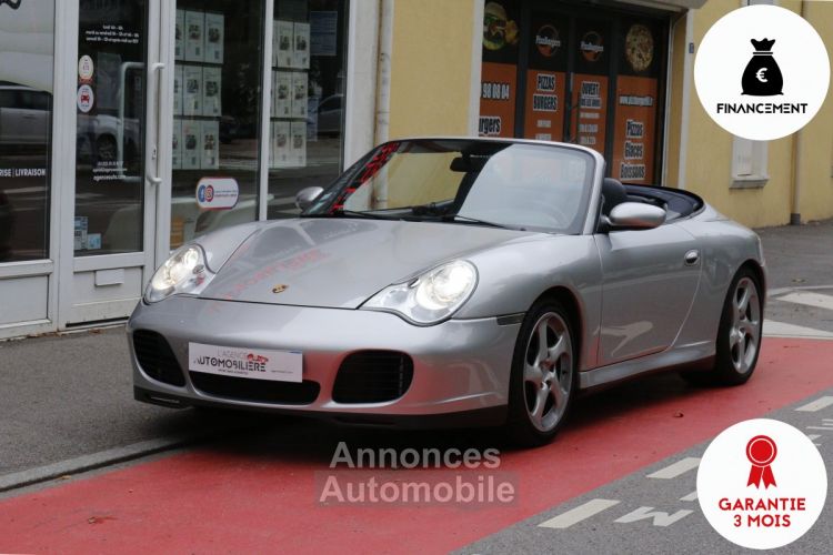 Porsche 911 (996) Cabriolet Carrera 4S 3.6 i 320 Tiptronic (Suivi d'entretien complet sur le carnet...) - <small></small> 46.990 € <small>TTC</small> - #1