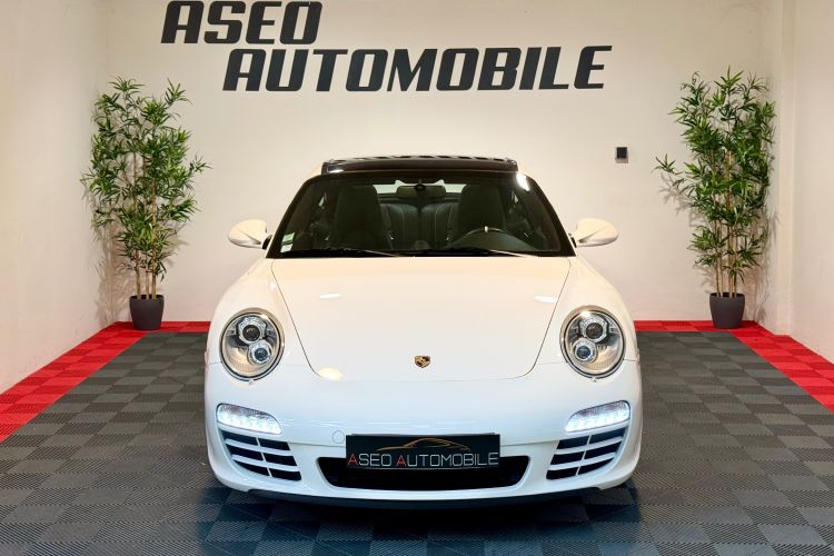 Porsche 911 997.2 3.8 TARGA 4S 385 CV PDK Blanc - 2