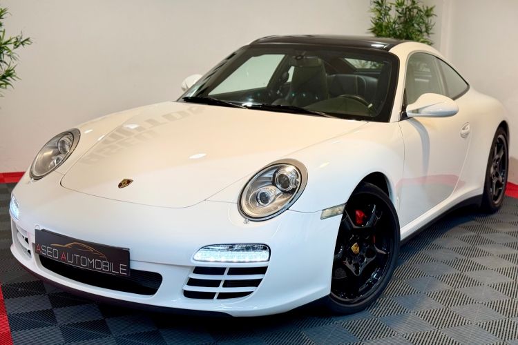 Porsche 911 997.2 3.8 TARGA 4S 385 CV PDK Blanc - 3