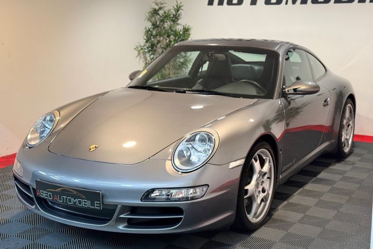 Porsche 911 997 3.8 Carrera S BVM6 355 CV Gris Météor - 4