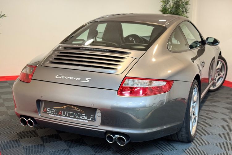 Porsche 911 997 3.8 Carrera S BVM6 355 CV Gris Météor - 7