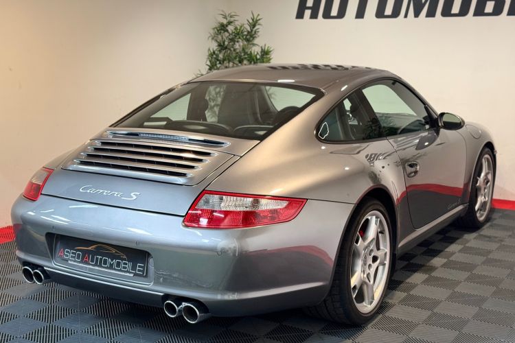 Porsche 911 997 3.8 Carrera S BVM6 355 CV Gris Météor - 9