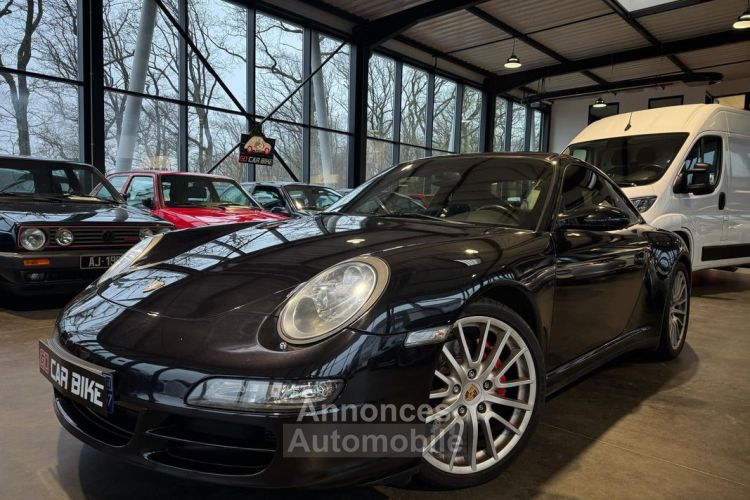 Porsche 911 997 Carrera 4s 355CH Pack Chrono Suspension Sport Sièges cuir Jantes 19P GPS - <small></small> 61.990 € <small>TTC</small> - #1