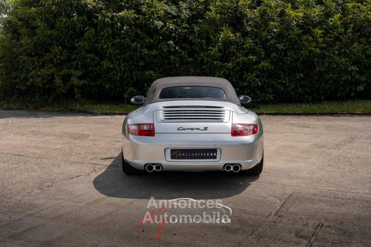 Porsche 911 997 Phase 1 CABRIOLET 3.8 355 Ch CARRERA S - Garantie 6 Mois - PSE - Chrono - Bose - <small></small> 54.997 € <small>TTC</small> - #9