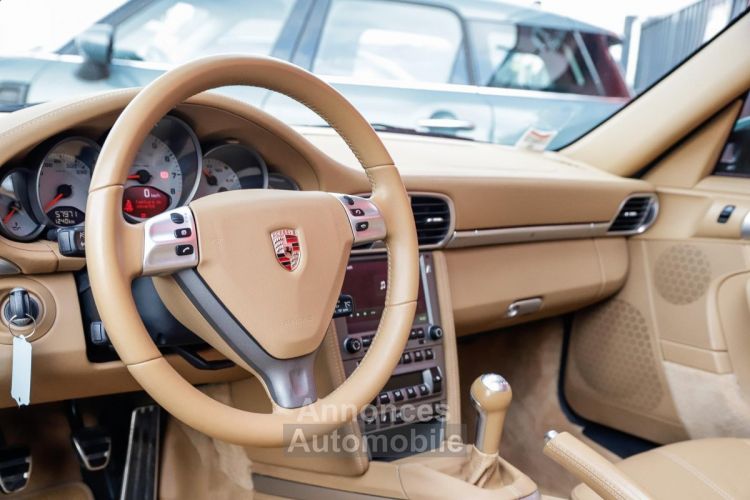 Porsche 911 997 Phase 1 Targa 4S 3.8 355 BVM Full Cuir Beige + 10kE doptions - 997.1 - <small></small> 69.980 € <small>TTC</small> - #9