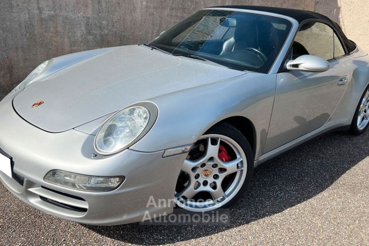 Porsche 911 Cabriolet ( 997 ) Carrera 4S Echappement Sport PASM Carnet d'entretien TVA récupérable pour les pros marchands Garantie 12 Mois personnalisable - <small></small> 59.800 € <small>TTC</small> - #5