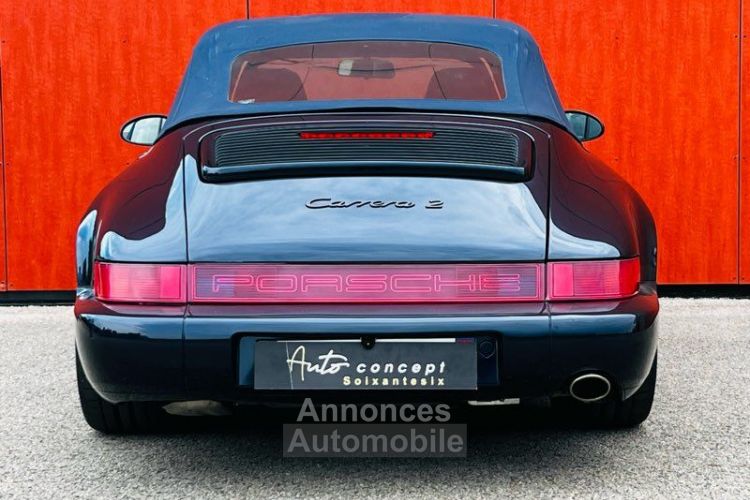 Porsche 911 Cabriolet 964 carrera 2 250 ch bva - <small></small> 72.900 € <small>TTC</small> - #5