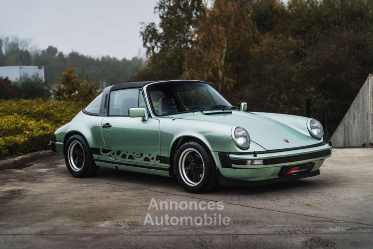 Porsche 911 Carrera 3.0 Targa Ice Green Metallic - <small></small> 79.900 € <small>TTC</small> - #1