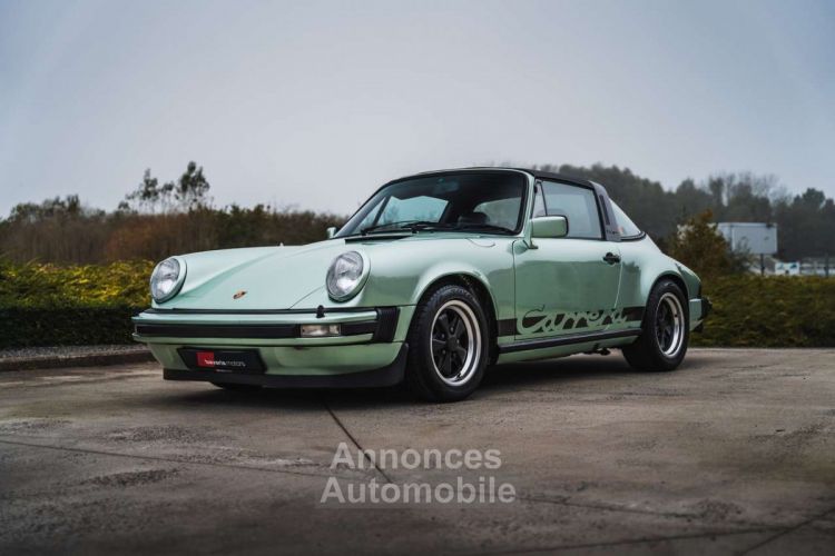 Porsche 911 Carrera 3.0 Targa Ice Green Metallic - <small></small> 79.900 € <small>TTC</small> - #3