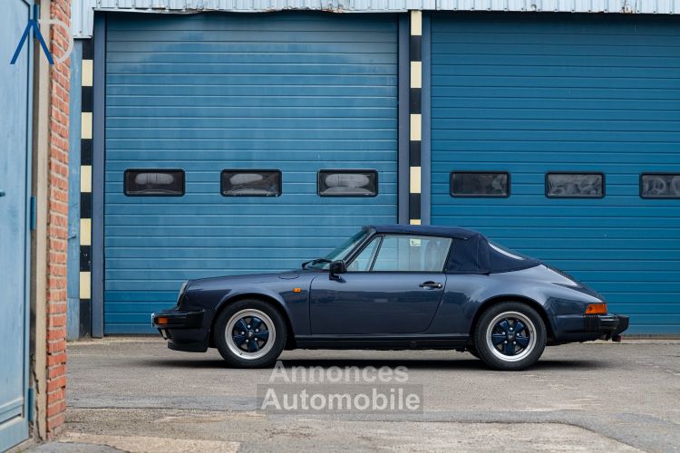 Porsche 911 Carrera 3.2 Cabrio | Prussian Blue - <small></small> 64.000 € <small>TTC</small> - #1