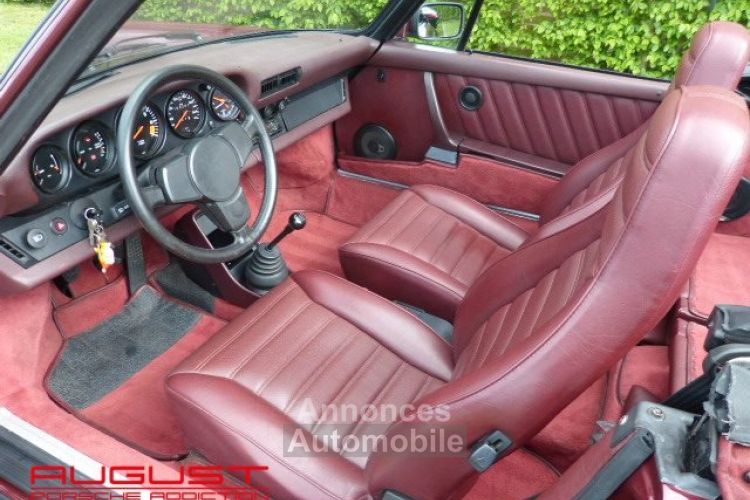 Porsche 911 Carrera 3.2 Cabriolet 1984 - Prix sur Demande - #6