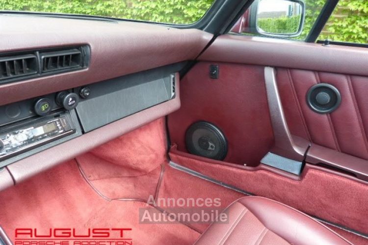 Porsche 911 Carrera 3.2 Cabriolet 1984 - Prix sur Demande - #9