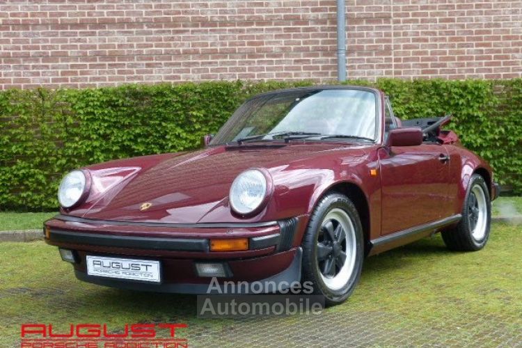 Porsche 911 Carrera 3.2 Cabriolet 1984 - Prix sur Demande - #10