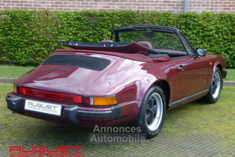 Porsche 911 Carrera 3.2 Cabriolet 1984 - Prix sur Demande - #17