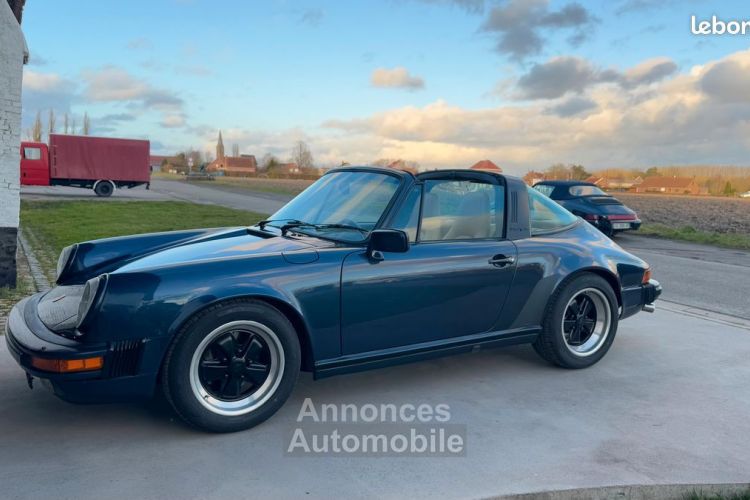 Porsche 911 Carrera 3.2 Targa Bleu de Prusse - <small></small> 71.900 € <small>TTC</small> - #3