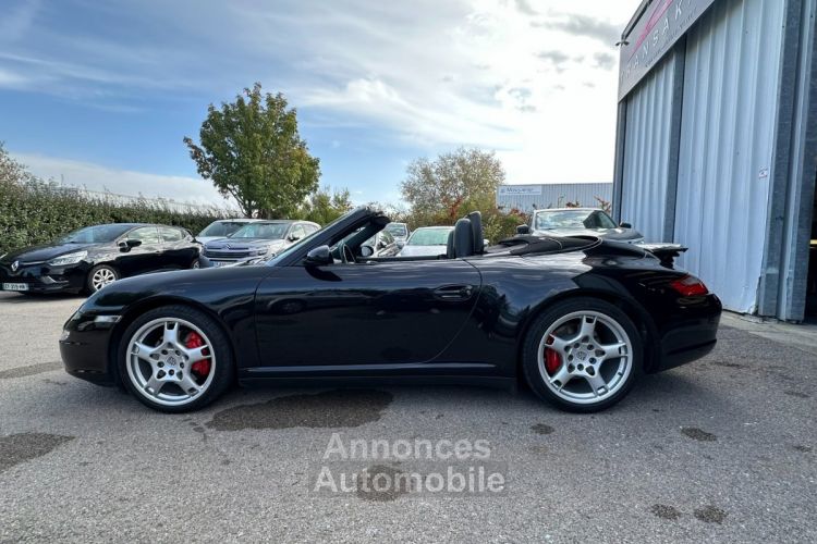 Porsche 911 CARRERA 4 CABRIOLET 997 4S Cabriolet 3.8i Tiptronic S A - BOSE - TRAITMT CERAMIQUE - IMMAT FR - <small></small> 69.990 € <small>TTC</small> - #4