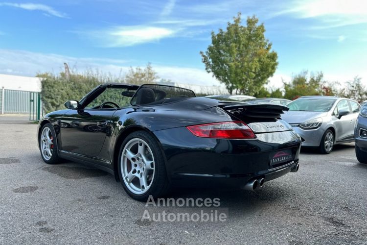 Porsche 911 CARRERA 4 CABRIOLET 997 4S Cabriolet 3.8i Tiptronic S A - BOSE - TRAITMT CERAMIQUE - IMMAT FR - <small></small> 69.990 € <small>TTC</small> - #6