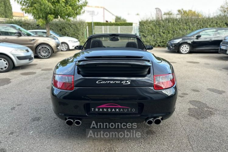 Porsche 911 CARRERA 4 CABRIOLET 997 4S Cabriolet 3.8i Tiptronic S A - BOSE - TRAITMT CERAMIQUE - IMMAT FR - <small></small> 69.990 € <small>TTC</small> - #8