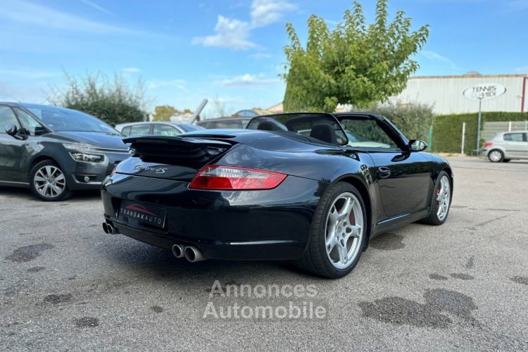 Porsche 911 CARRERA 4 CABRIOLET 997 4S Cabriolet 3.8i Tiptronic S A - BOSE - TRAITMT CERAMIQUE - IMMAT FR - <small></small> 69.990 € <small>TTC</small> - #9