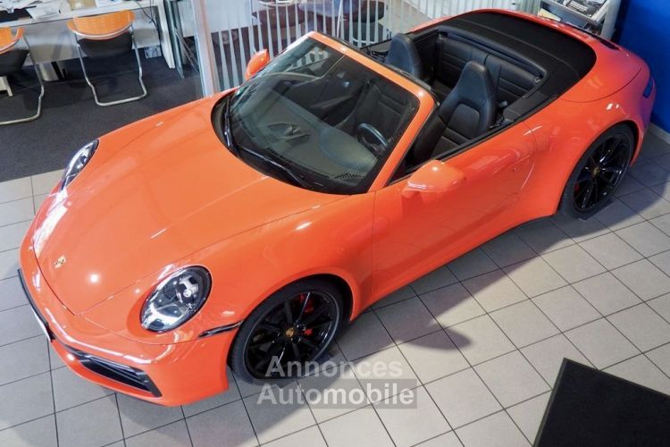 Porsche 911 CARRERA CABRIOLET 992 S Cabriolet 3.0i 450 PDK ORANGE FUSION - <small></small> 146.900 € <small>TTC</small> - #1