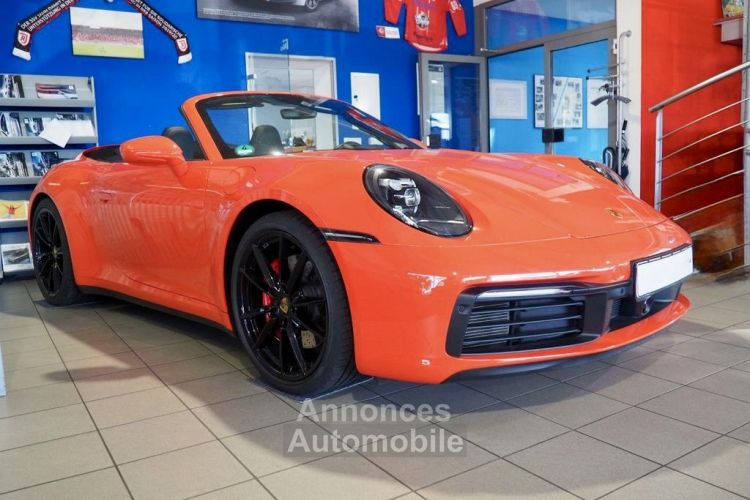 Porsche 911 CARRERA CABRIOLET 992 S Cabriolet 3.0i 450 PDK ORANGE FUSION - <small></small> 146.900 € <small>TTC</small> - #2