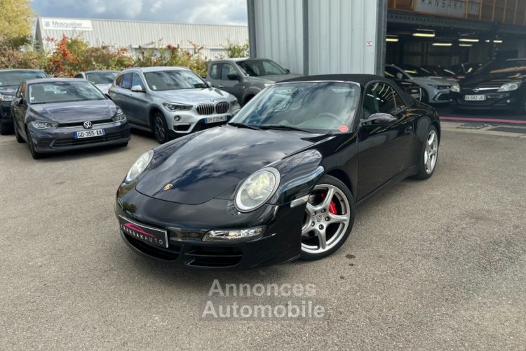 Porsche 911 CARRERA CABRIOLET 997 S Cabriolet 3.8i - APPLE CARPLAY / ANDROID AUTO - SGES CHAUFF - <small></small> 54.990 € <small>TTC</small> - #1