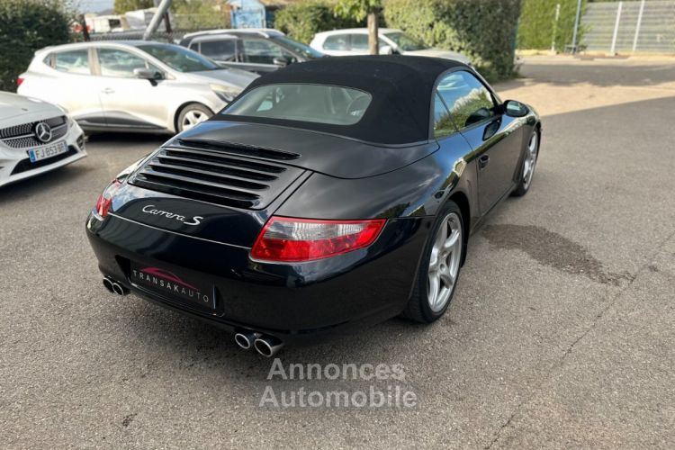 Porsche 911 CARRERA CABRIOLET 997 S Cabriolet 3.8i - APPLE CARPLAY / ANDROID AUTO - SGES CHAUFF - <small></small> 54.990 € <small>TTC</small> - #5