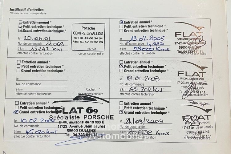 Porsche 911 PORSCHE 911 996 CARRERA 3.8L 300 CH CABRIOLET FRANCAISE - Boite Manuelle - Carnet Complet - <small></small> 36.990 € <small>TTC</small> - #31
