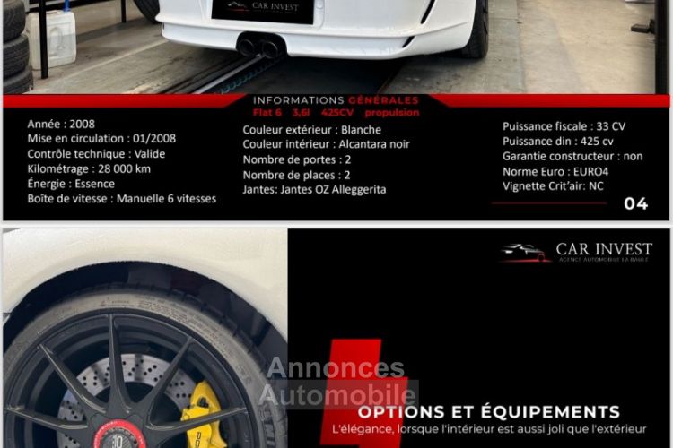 Porsche 911 rs 997 gt3 phase 1 meca 3.6 415 cv collector - <small></small> 132.800 € <small>TTC</small> - #6