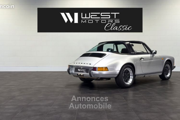 Porsche 911 SC 3.0 Targa Backdate 204 – Immat France Entièrement restaurée 96 962 Km - <small></small> 84.900 € <small>TTC</small> - #4