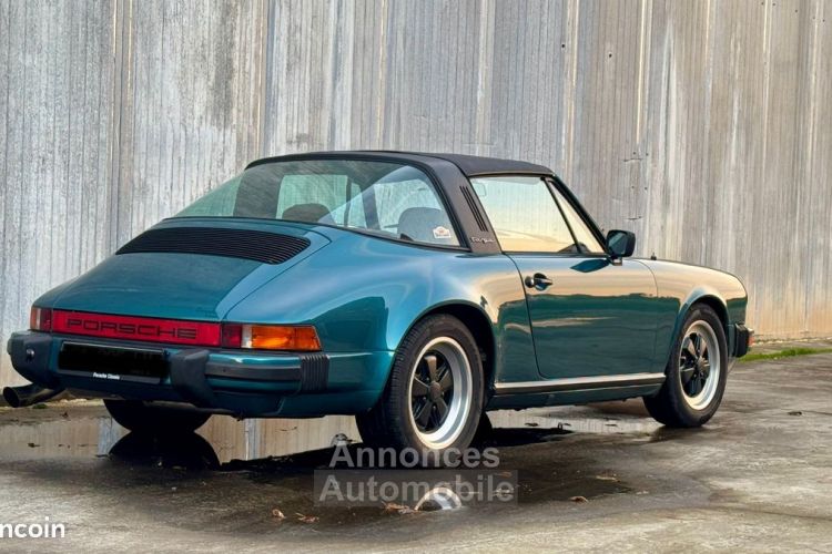 Porsche 911 Targa 3.2 Bleu Petrole - <small></small> 68.900 € <small>TTC</small> - #1