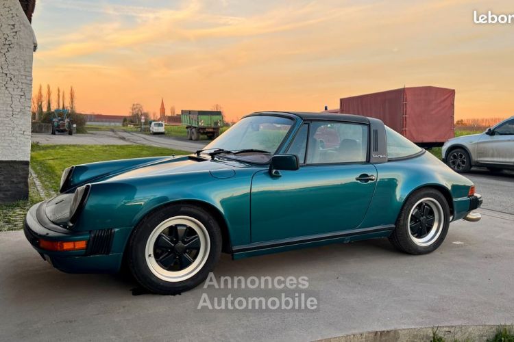 Porsche 911 Targa 3.2 Bleu Petrole - <small></small> 68.900 € <small>TTC</small> - #3