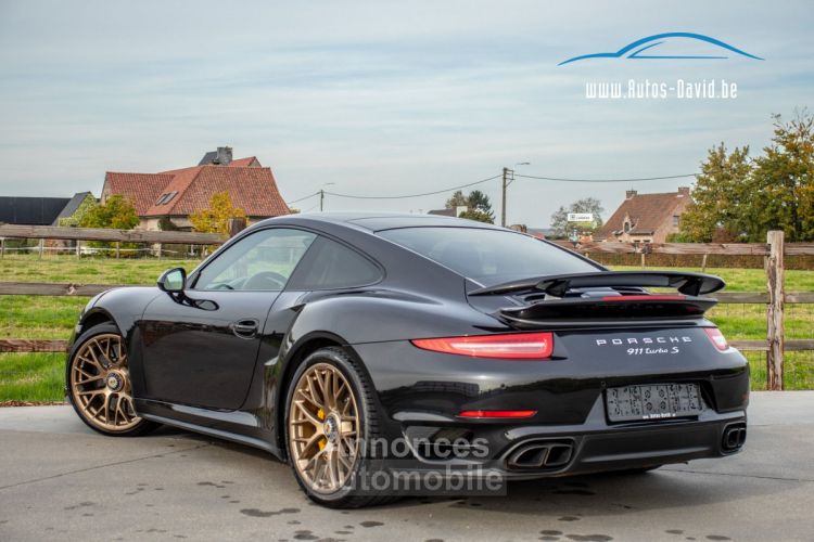 Porsche 911 Turbo S 991 3.8 PDK - 560PK - HISTORIEK - KERAMIEK - STUURWIELVERWARMING - SPORT-CHRONO PACK - KEYLESS - PANO DAK - BOSE - <small></small> 123.999 € <small>TTC</small> - #4